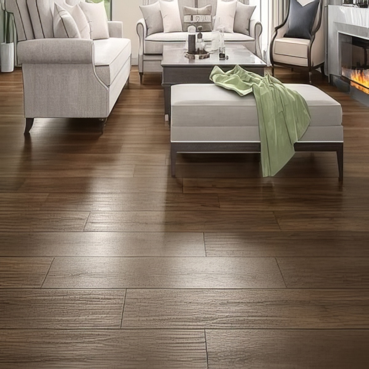 Neptune Walnut Elite LVP flooring