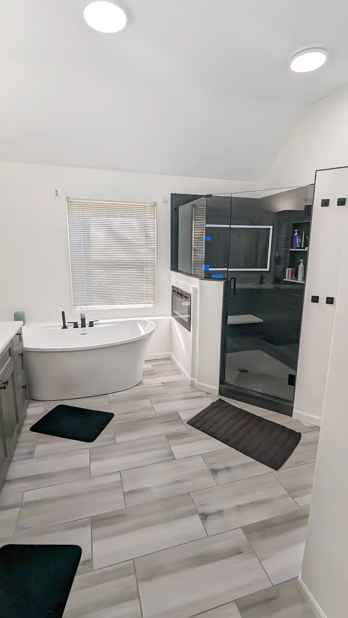 Waterproof shower tile installation