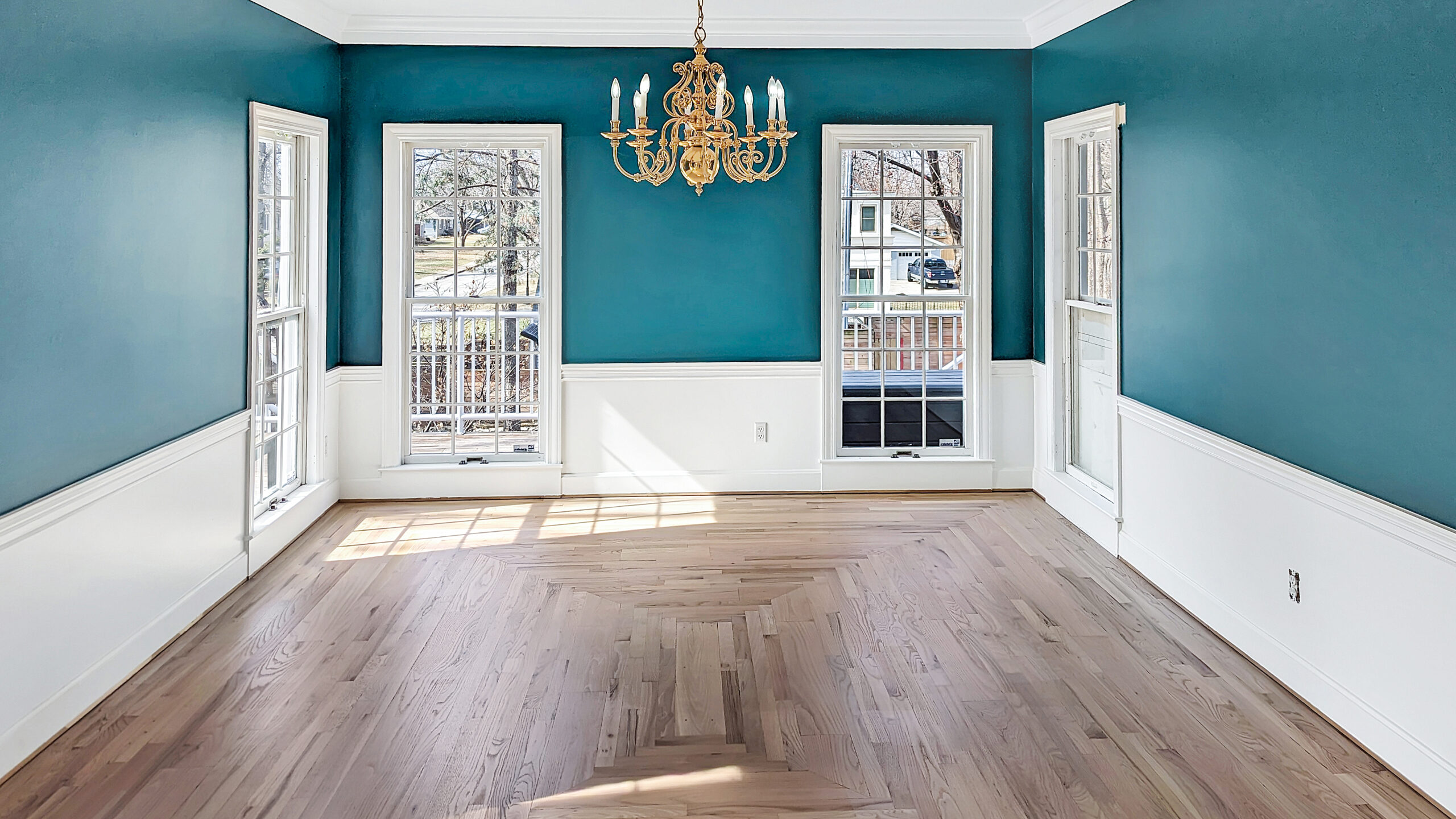 Hardwood flooring project Kansas City